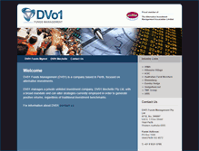 Tablet Screenshot of dvo1.com